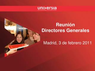 reuni n directores generales