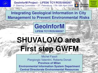 SHUVALOVO area First step GWFM
