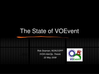 The State of VOEvent