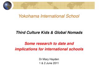 Yokohama International School