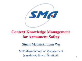 Context Knowledge Management for Armament Safety