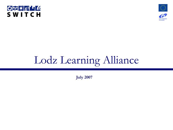 lodz learning alliance