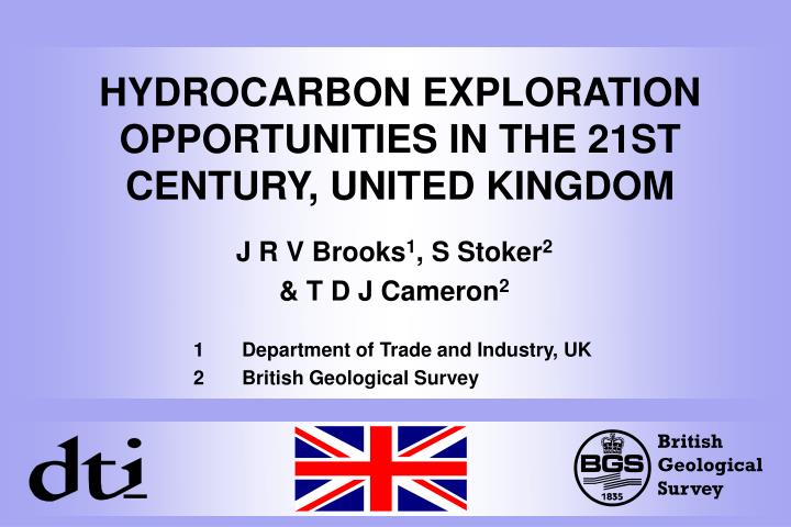 hydrocarbon exploration opportunities in the 21st century united kingdom