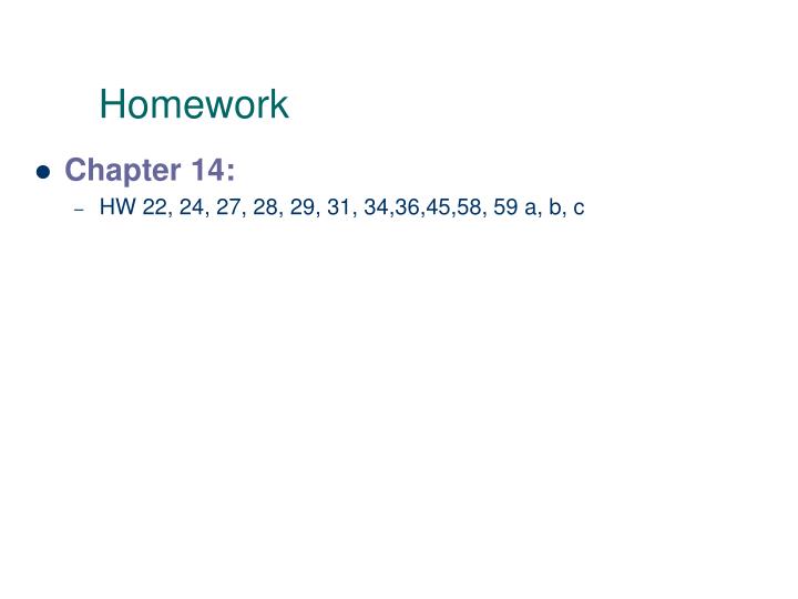 homework