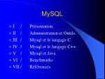 MySQL - slide 1
