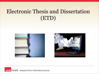 Electronic Thesis and Dissertation (ETD)