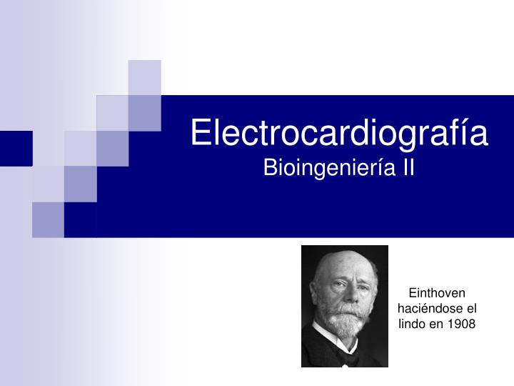 electrocardiograf a bioingenier a ii