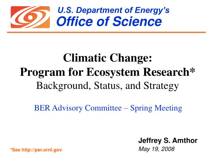 u s department of energy s office of science