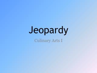 Jeopardy