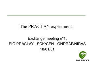 The PRACLAY experiment