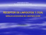 RECEPTOR DE LINFOCITOS T (TCR) - slide 1