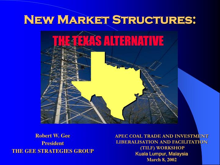 new market structures