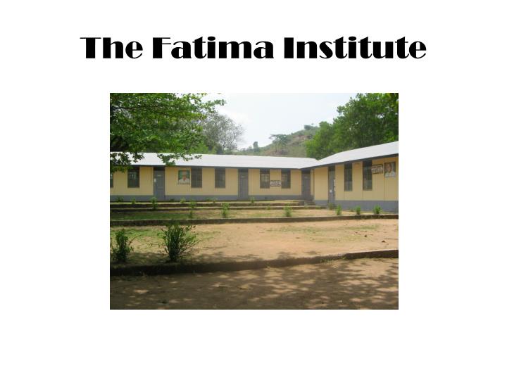 the fatima institute