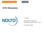ETD Metadata - slide 1