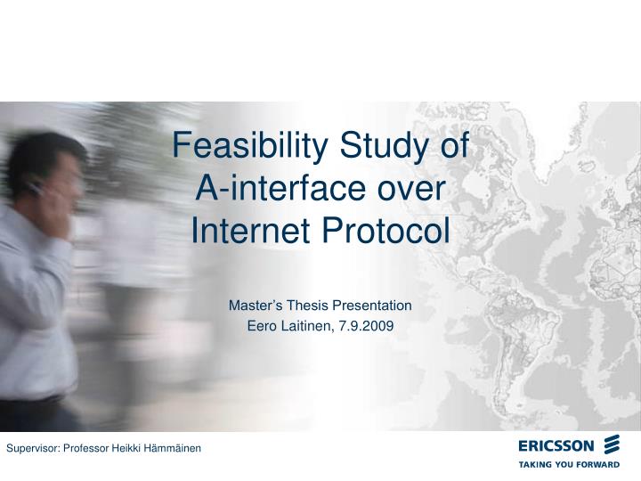 feasibility study of a interface over internet protocol
