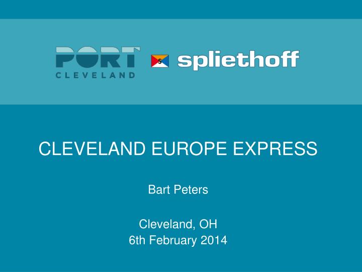 cleveland europe express bart peters cleveland oh 6th february 2014