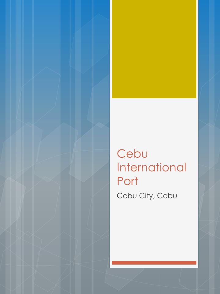 cebu international port