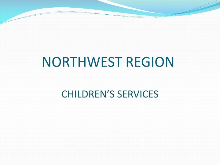 northwest region