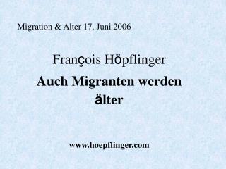 migration alter 17 juni 2006