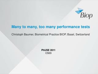 Many to many, too many performance tests