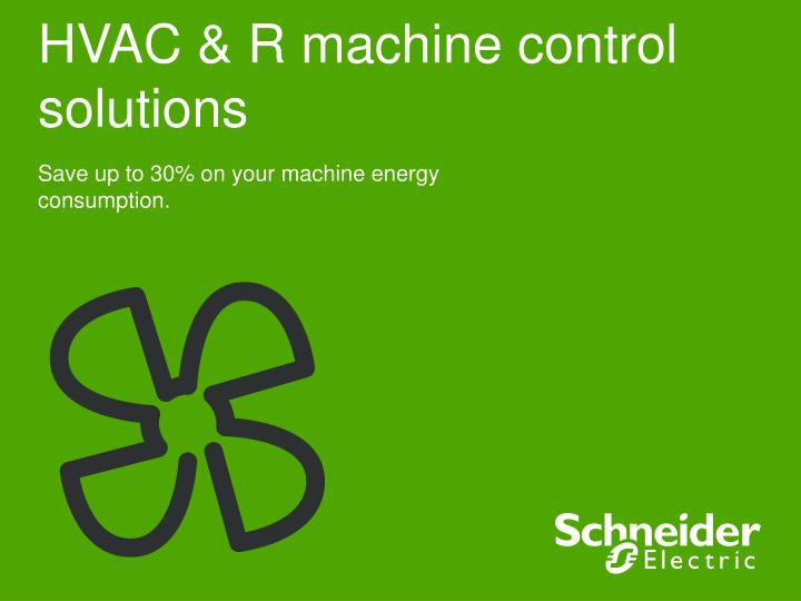 hvac r machine control solutions