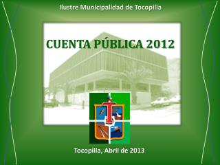cuenta p blica 2012