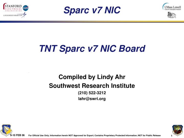 sparc v7 nic