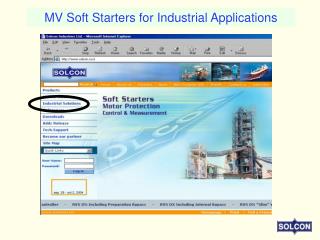 MV Soft Starters for Industrial Applications