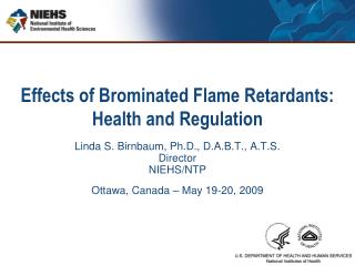 effects of brominated flame retardants health and regulation