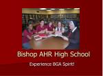Bishop AHR High School - slide 1