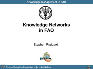 Knowledge Networks in FAO