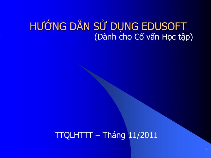 h ng d n s d ng edusoft