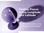 Finding Places Using Longitude and Latitude - slide 1