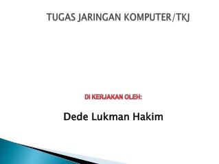 tugas jaringan komputer tkj