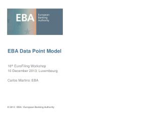 EBA Data Point Model