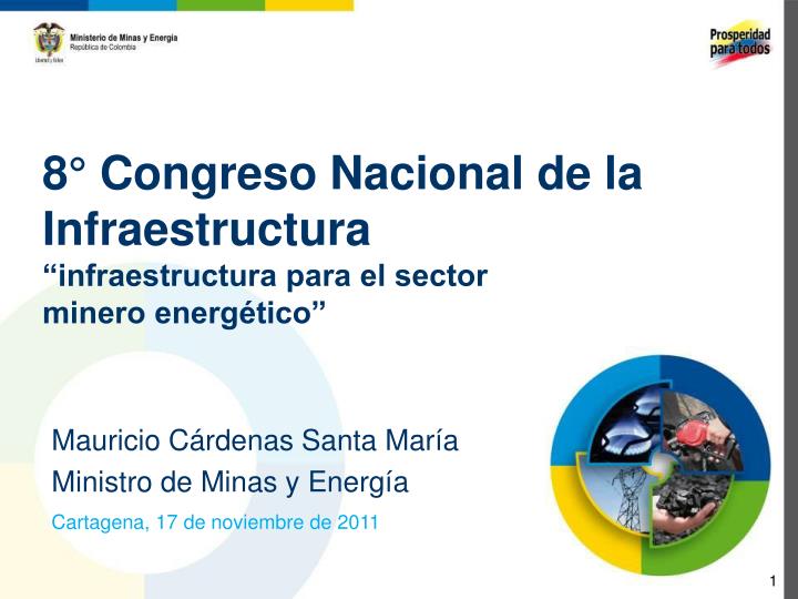 8 congreso nacional de la infraestructura infraestructura para el sector minero energ tico