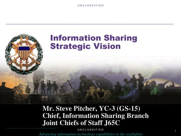 information sharing strategic vision