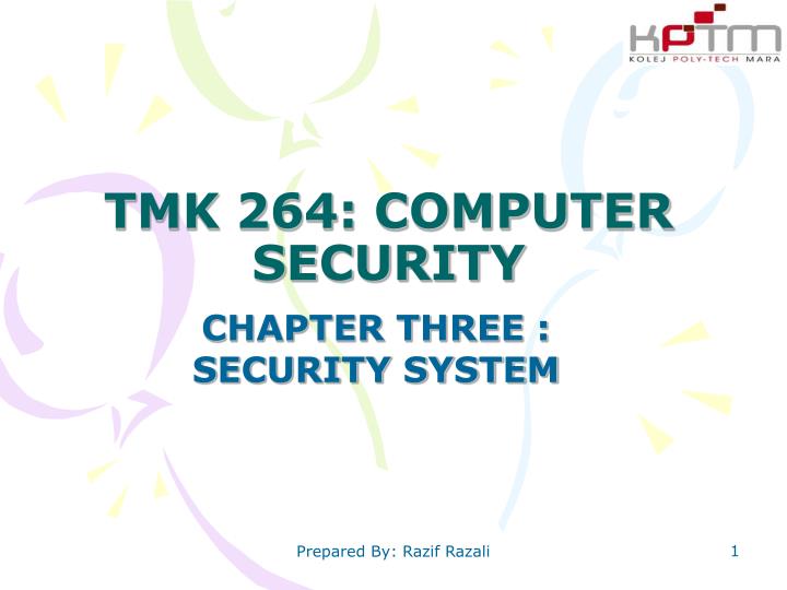 tmk 264 computer security
