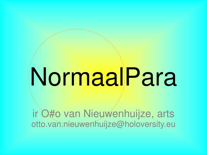 normaalpara