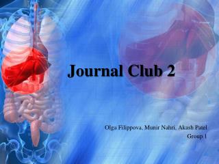 Journal Club 2