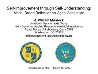 Self-Improvement through Self-Understanding: Model-Based Reflection for Agent Adaptation