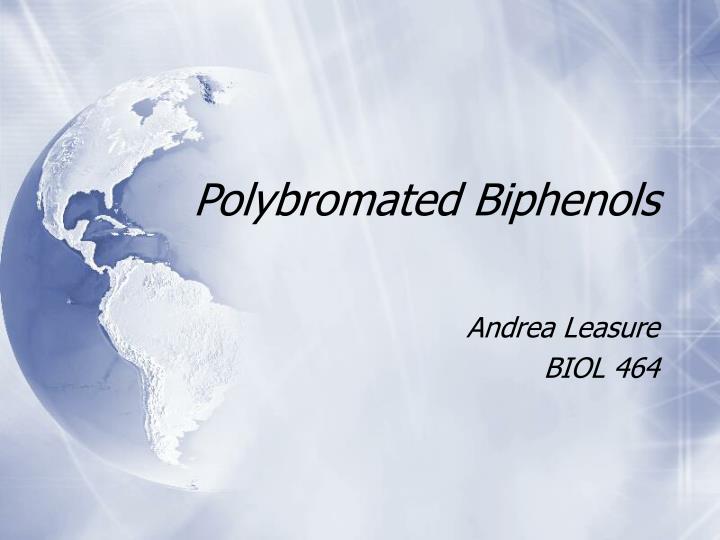 polybromated biphenols