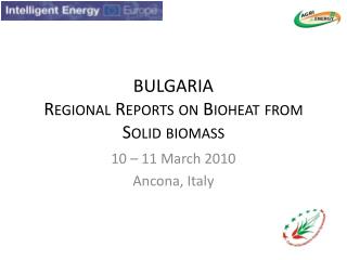 BULGARIA Regional Reports on Bioheat from Solid biomass