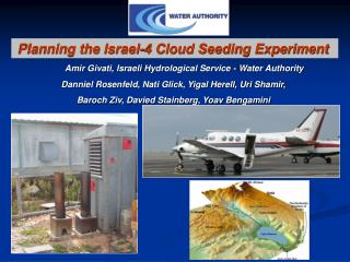 Amir Givati, Israeli Hydrological Service - Water Authority