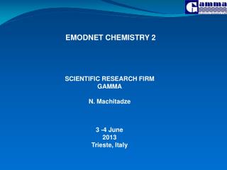 EMODNET CHEMISTRY 2