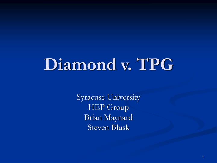 diamond v tpg