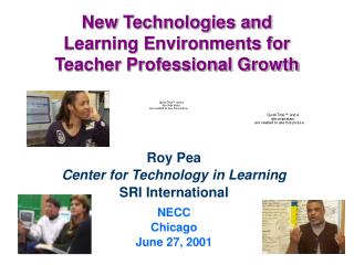 New Technologies and Learning Environments for Teacher Professional Growth