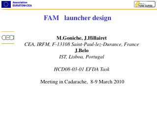 FAM launcher design