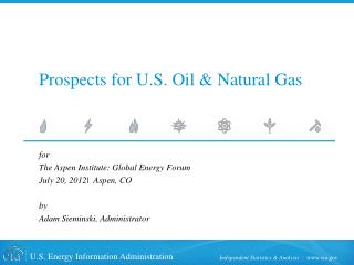 Prospects for U.S. Oil &amp; Natural Gas