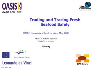Trading and Tracing Fresh Seafood Safely